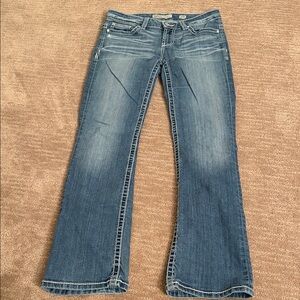 BKE Flare Jeans in Classic Blue